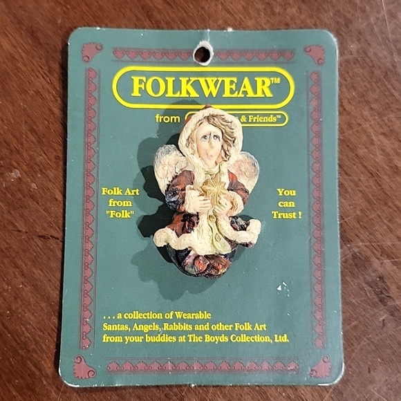 Boyds Bears Jewelry - (J10) Folkwear by Boyd bear & Friends